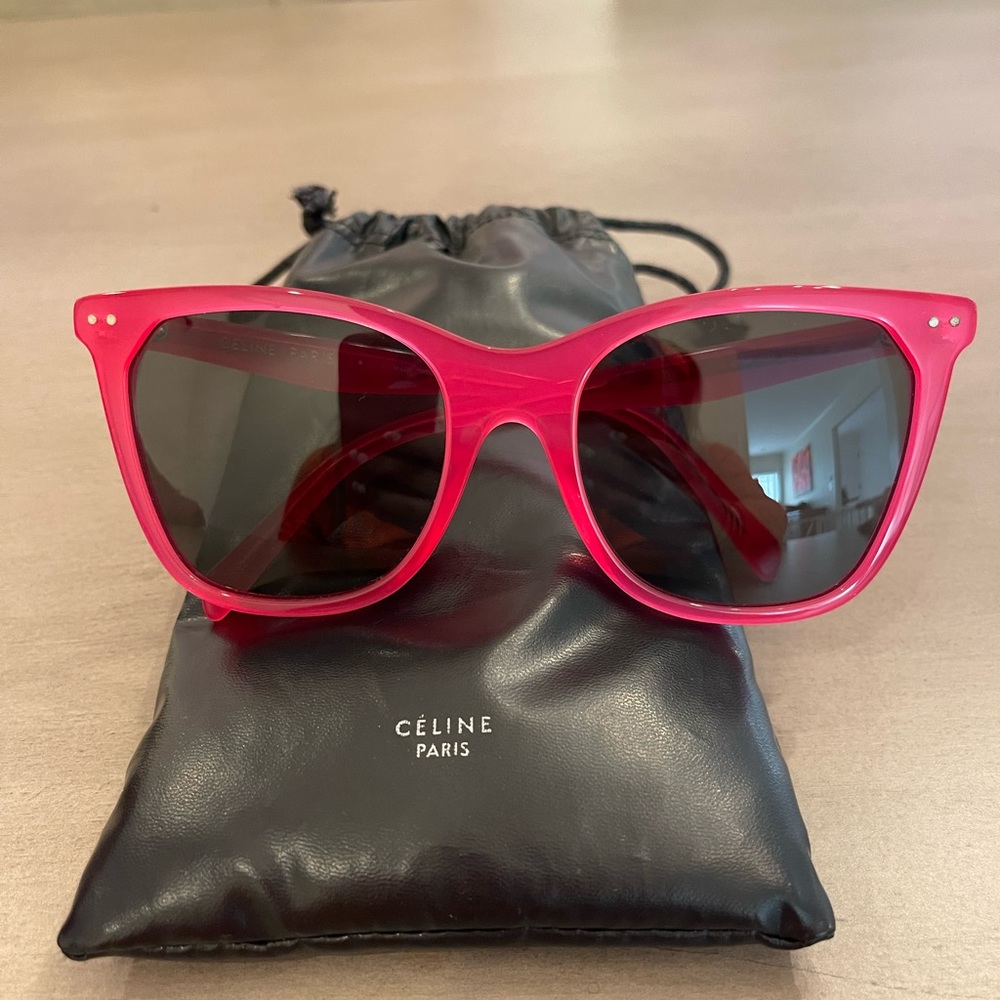 Celine pink sunglasses